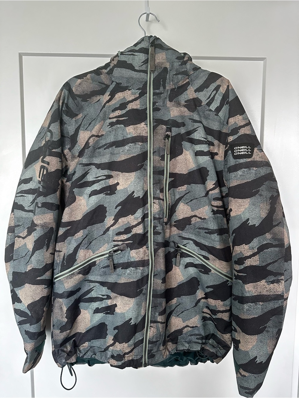 O’Neill Snowboarding Jacket (Diabase green & black) - Picture 2 of 9